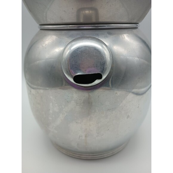 Vintage West Bend Kwik Drip 15c Coffee Maker Percolator Pot Aluminum Stove Top - Picture 4 of 9